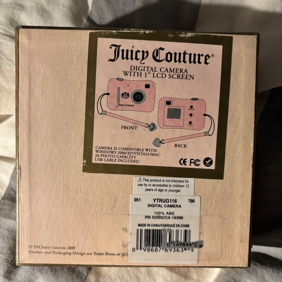 Juicy couture pink digital camera - Picture 3 of 9